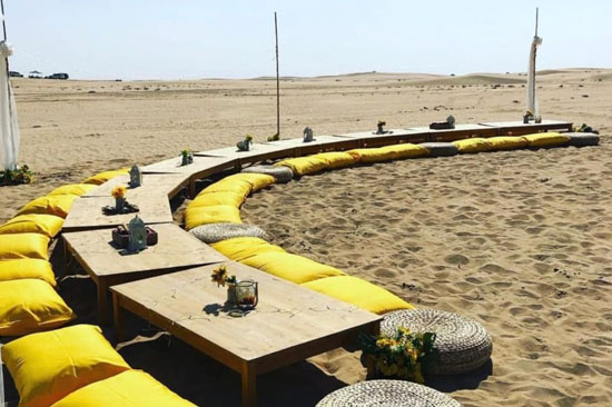 Outdoor Dining in Dubai Desert | VIP Desert Dinner Settings